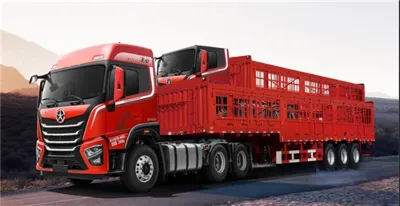 Drie-assige dieplader oplegger